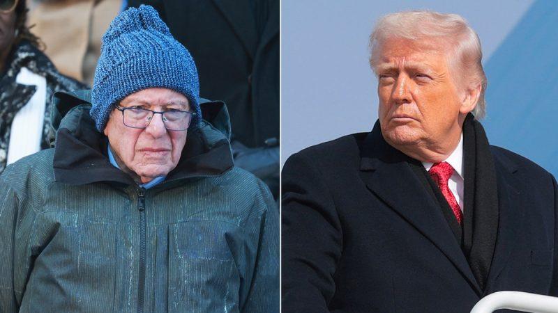 Sanders accuses Trump of pushing US and world ‘toward authoritarianism’