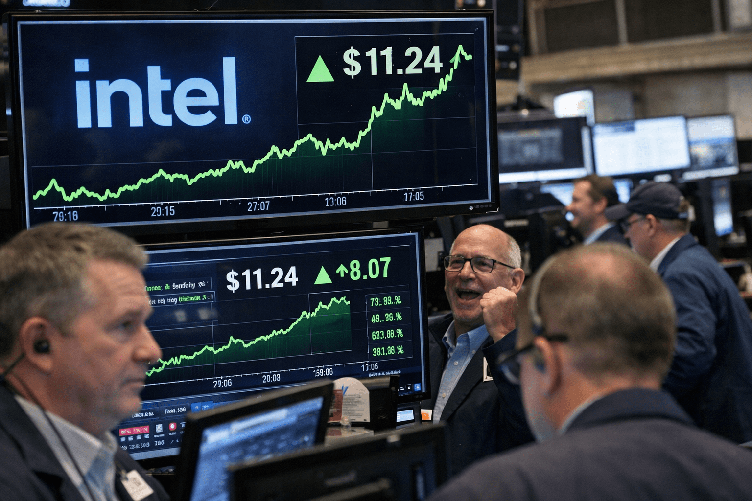 Intel stock price rally faces a major test on April 23